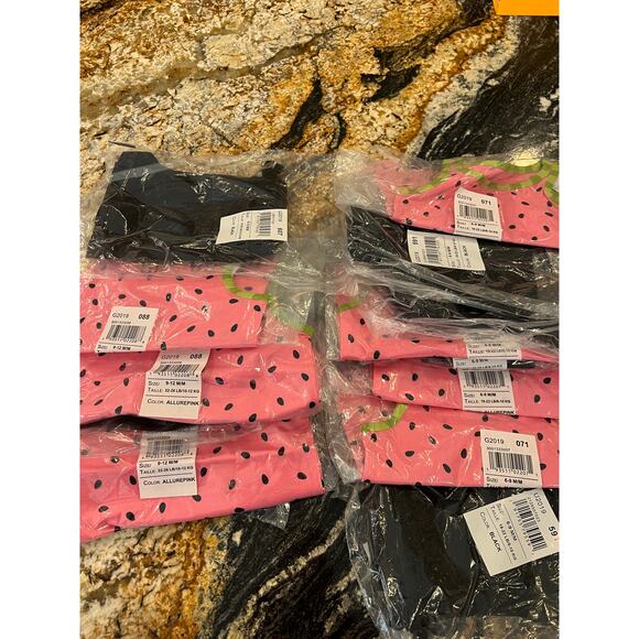 NWT Children's Place Pink Watermelon Tank & Black Short Outfit - Picture 11 of 16